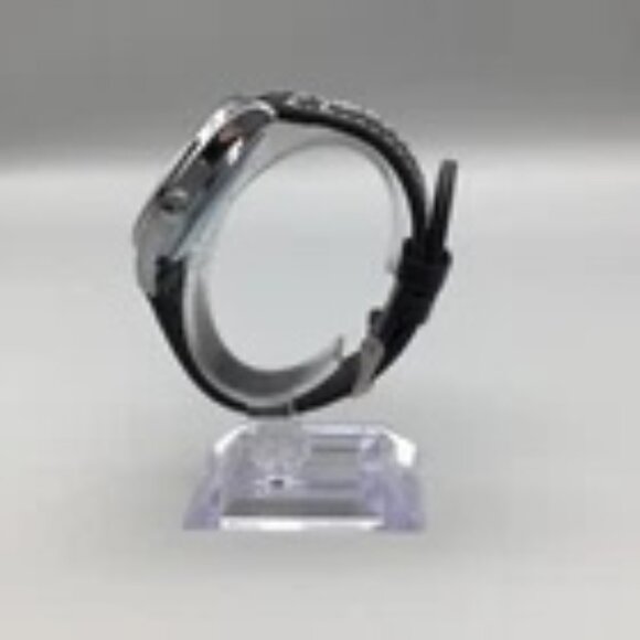 Vince Camuto Silver and Black Men's Watch - Picture 5 of 7